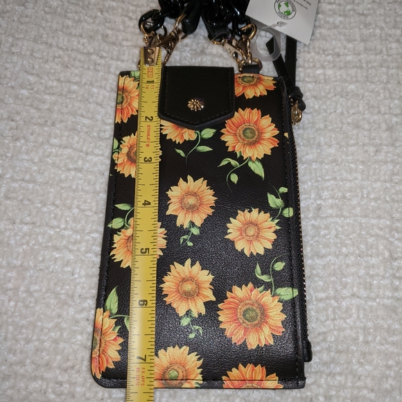 NWT! 🌻 Sunflower Crossbody Bag w/ Touchscreen - Picture 11 of 12